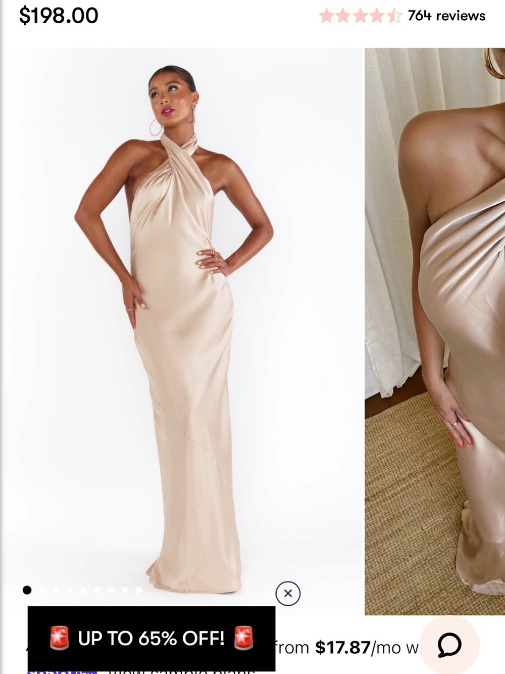 Jasmine Halter Maxi Dress